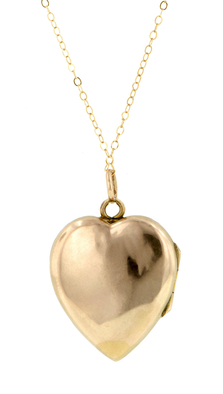 Antique Ruby & Pearl Heart Locket